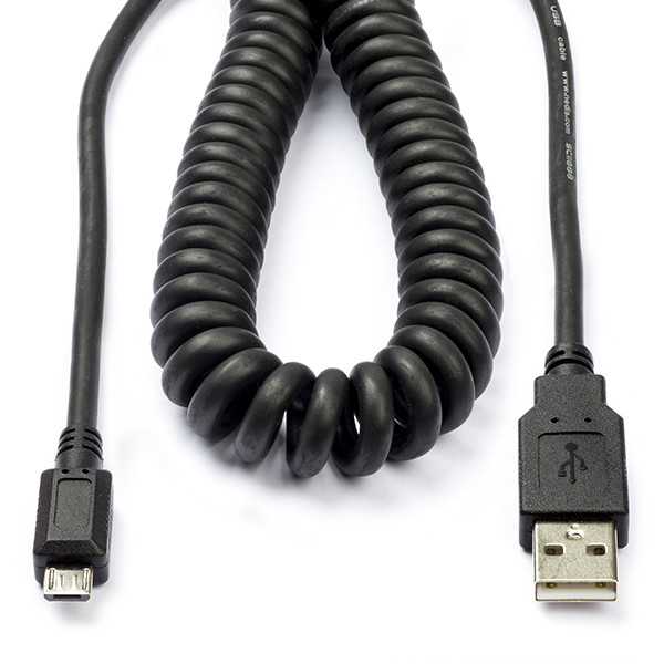 Micro-USB (female) naar USB A (male) adapter verloopstekker
